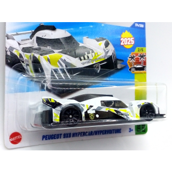 Peugeot 9X8 Hypercar/Hypervoitre - Hot Wheels Mainline